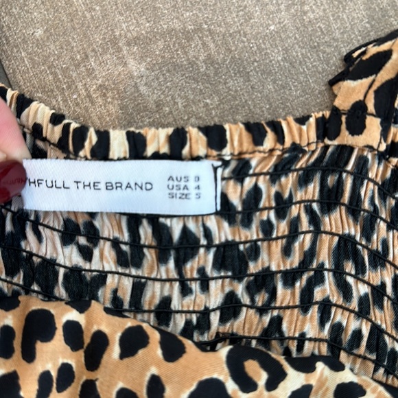 Faithfully the Brand Cheetah Print Dress 4 - Picture 2 of 2